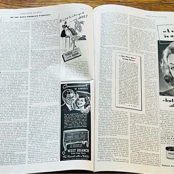 Ladies' Home Journal June 1941 American Original, Vintage Women Magazine - Picture 3 of 4